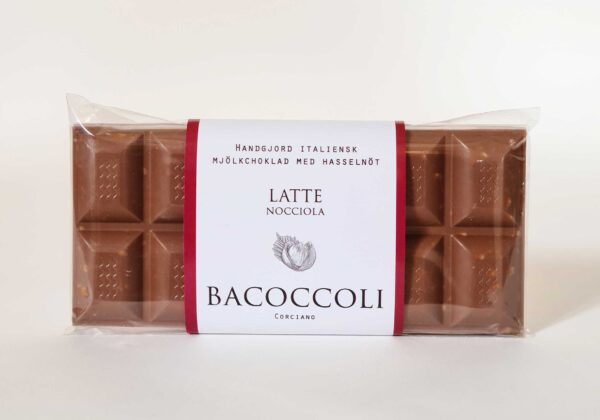 BACOCCOLI choklad LATTE NOCCIOLA